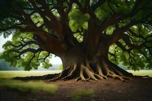 le arbre de la vie par James Wyatt. généré par ai photo