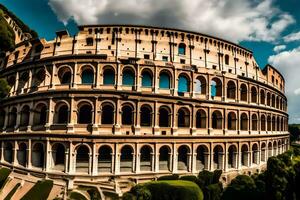 le colisée dans Rome, Italie. généré par ai photo