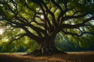 le arbre de la vie par James Watson. généré par ai photo