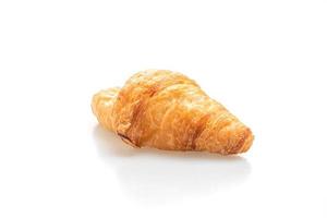 croissant frais isolé sur fond blanc photo