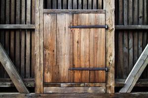 porte en bois antique rustique. photo