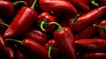 délicieux rouge chaud le Chili poivre modèle photo