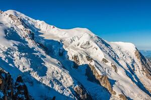 mont blanche, mont blanc massif, Chamonix, Alpes, France photo