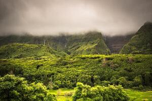 paysage de le île de flores. les açores, le Portugal photo