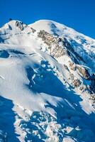 mont blanche, mont blanc massif, Chamonix, Alpes, France photo