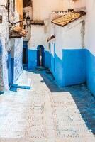 bleu médina de chéchaouen, Maroc photo