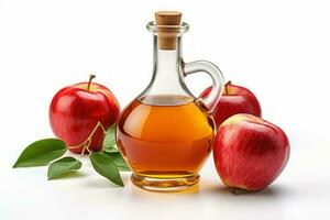 Pomme Cidre le vinaigre jus. produire ai photo