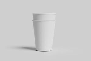 papier tasse maquette photo