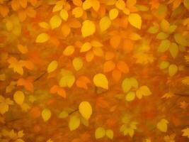 l'automne feuilles modèle Contexte ai généré photo