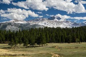 pic longs - parc national des montagnes rocheuses photo