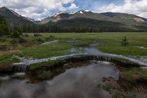 vallée de kawuneeche - parc national des montagnes rocheuses photo