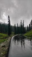 route vers gulmarg cachemire photo