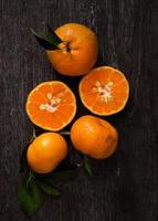 photographie de nourriture à l'orange fraîche