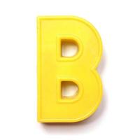 lettre majuscule magnétique b photo
