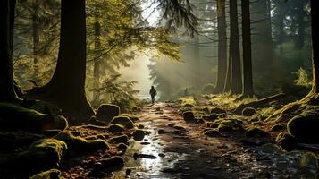 le beauté de la nature ai génératif photo