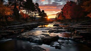 le beauté de la nature ai génératif photo