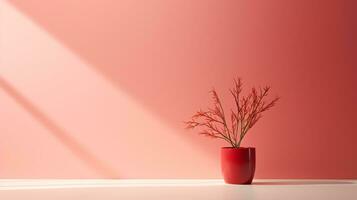 une proche en haut de une violet cristal sur une Roche ai génératif photo