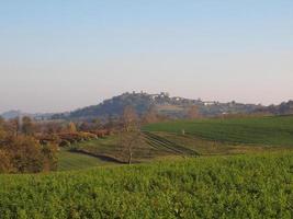 panorama des collines de marcorengo photo