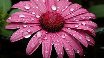 une bouquet de fleurs sont arrangé dans une modèle ai génératif photo