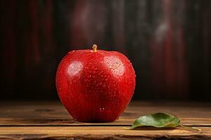 coup de Frais juteux Pomme ai génératif photo