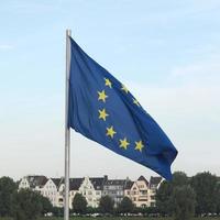 drapeau européen de l'europe photo