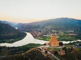 monastère géorgien et temple jvari photo