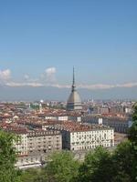 vue aérienne de turin photo