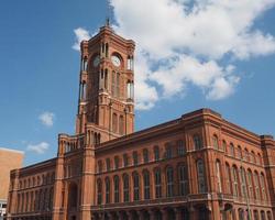 Rotes Rathaus à Berlin photo