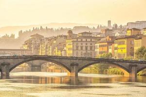 Florence ville centre-ville skyline paysage urbain de l'italie photo