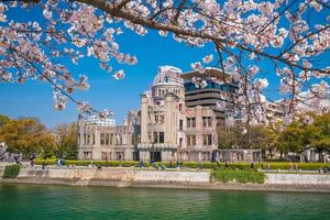 hiroshima au japon. Patrimoine mondial de l'UNESCO