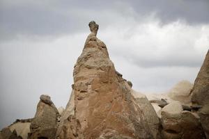 cheminées de fées en cappadoce, turquie, paysage de cheminées de fées