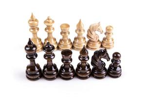 jeu d'échecs. prise de décision stratégique