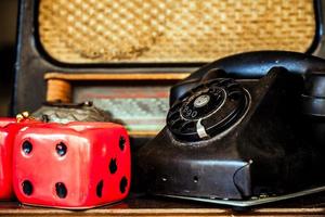 téléphone rétro antique vintage photo