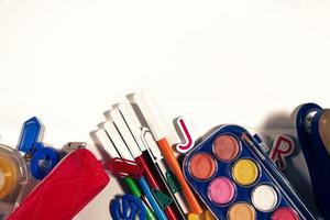 outils scolaires et de bureau photo