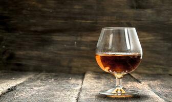 verre de Cognac. photo