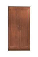 armoire en bois isolée. photo