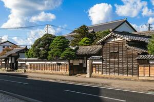 lafcadio entendre Mémorial musée et ancien résidence situé dans Matsue, shimané, Japon. lafcadio entendre est une Britanique homme venu à Japon dans 1890 et a été connu avec le sien livres à propos Japon. photo