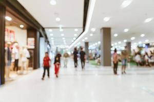 centre commercial de luxe flou abstrait et magasin de détail pour le fond photo