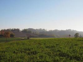 panorama des collines de marcorengo photo