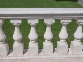 balustrade baroque antique photo