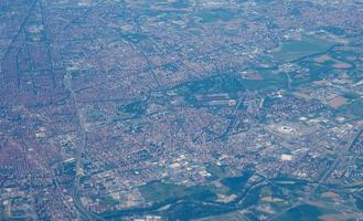 vue aérienne de turin photo