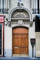 ancien porte dans Paris, France photo