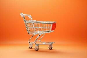 Commerce vente au détail vente supermarché achat acheter achats concept boutique Chariot photo