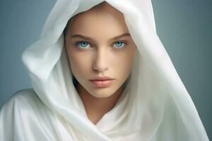 femme portrait beauté Jeune blanc visage photo