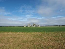 monument de stonehenge à amesbury photo