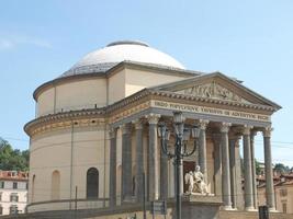 église gran madre, turin photo