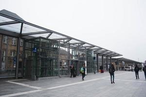 gare de luxembourg dans la ville de luxembourg, europe photo