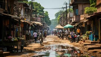 ville Indien marché Bhopal, madhya pradesh, Inde. photo