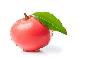 akebi fruit isolé sur blanc Contexte ai généré photo