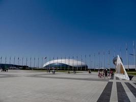 arène de shayba dans le parc olympique, sotchi, russie, 2019 photo